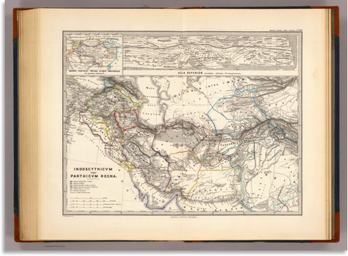 Indoscythicum atque Parthicu 1865 Classical Atlas