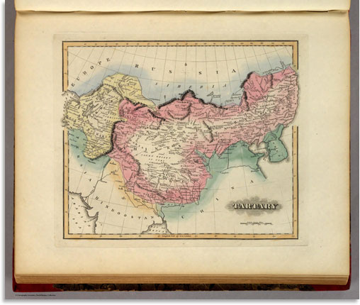 Tartary 1823 World Atlas