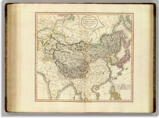 Tartary Chinese independe 1806 World Atlas