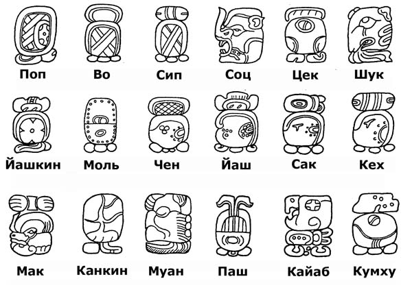 Названия месяцев в цикле «Хааб» (по Г.Ершовой)