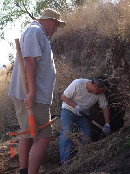 Алексей Тесленко и Дмитрий Павлов на склоне Эль Торо