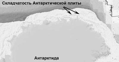 Тектоническая карта побережья Антарктиды