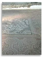 Мозаичный пол на «римской» вилле Де Матерна (de Materna, Carranque, Toledo), центральная Испания