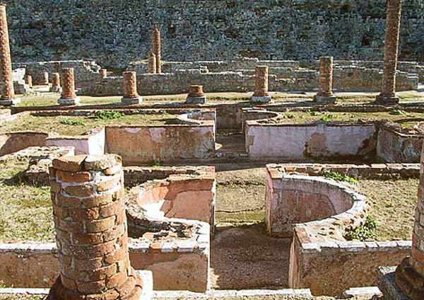 Элементы банного комплекса на частной вилле (La Casa de Cantamber, Coinimbriga), Португалия