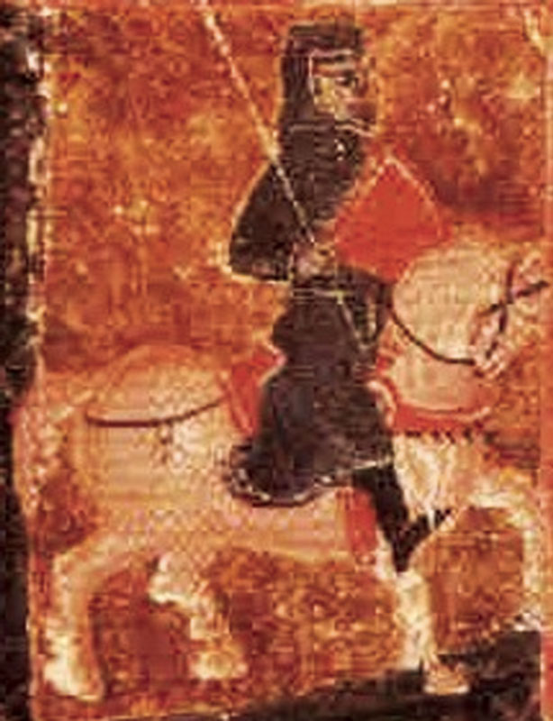 Знаменитейший Окситанский трубадур – Бертран де Борн (Bertran de Born). Иллюстрация из книги Светланы Левашовой «Откровение»