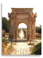 Лептис Магна (Leptis Magna) – арка императора Септимия Севера