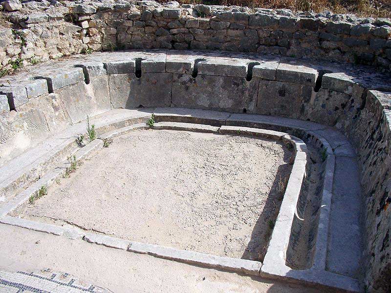 Лептис Магна (Leptis Magna) – общественный туалет