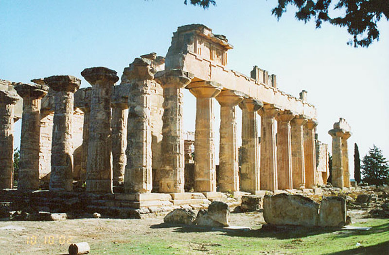 Кирены (Cyrene), храм Зевса, Ливия