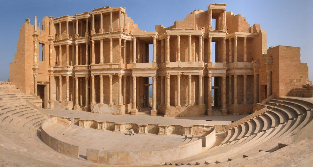 Сабрата (Sabratha), театр, Ливия