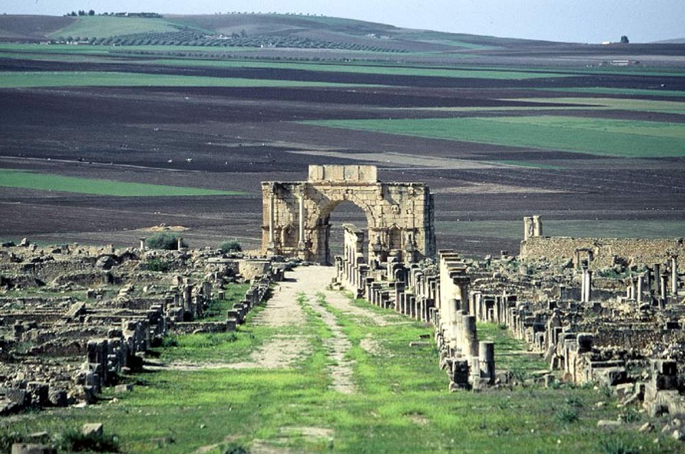 Волюбилис (Volubilis), триумфальная арка, Морокко