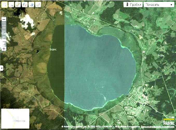 Чухломское озеро в Костромской области