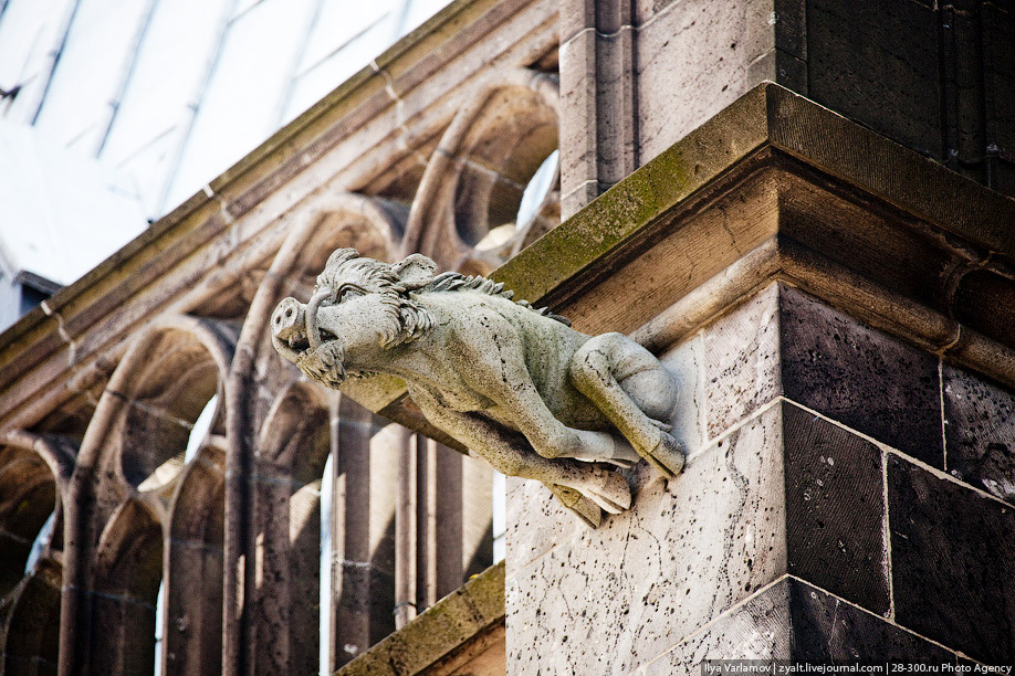 Кёльнский собор. Построен в XIX веке