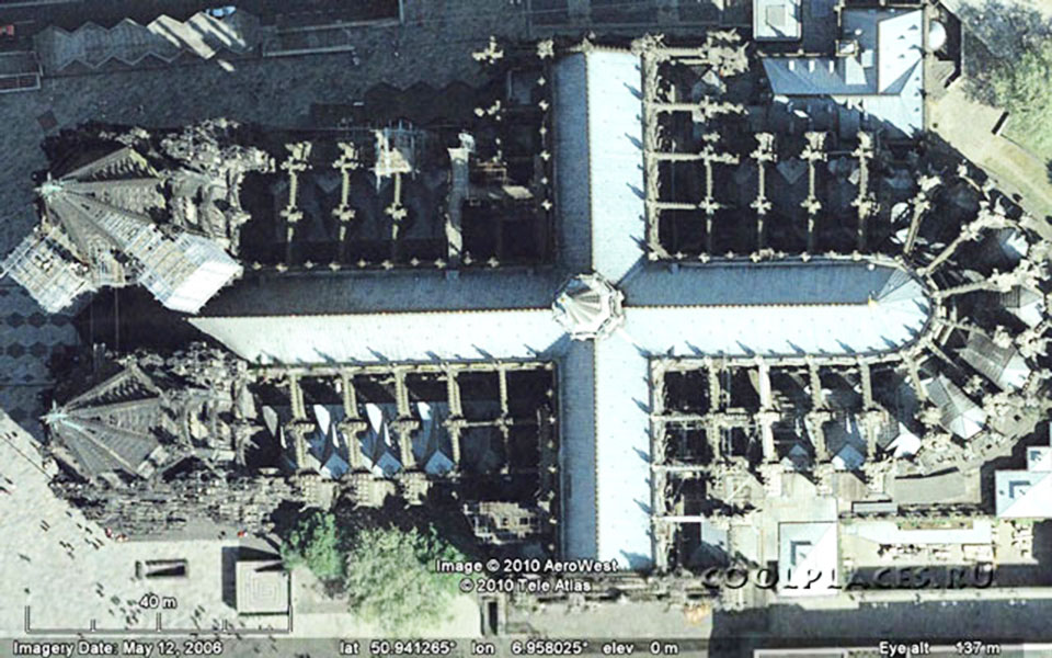 Кёльнский собор. Построен в XIX веке