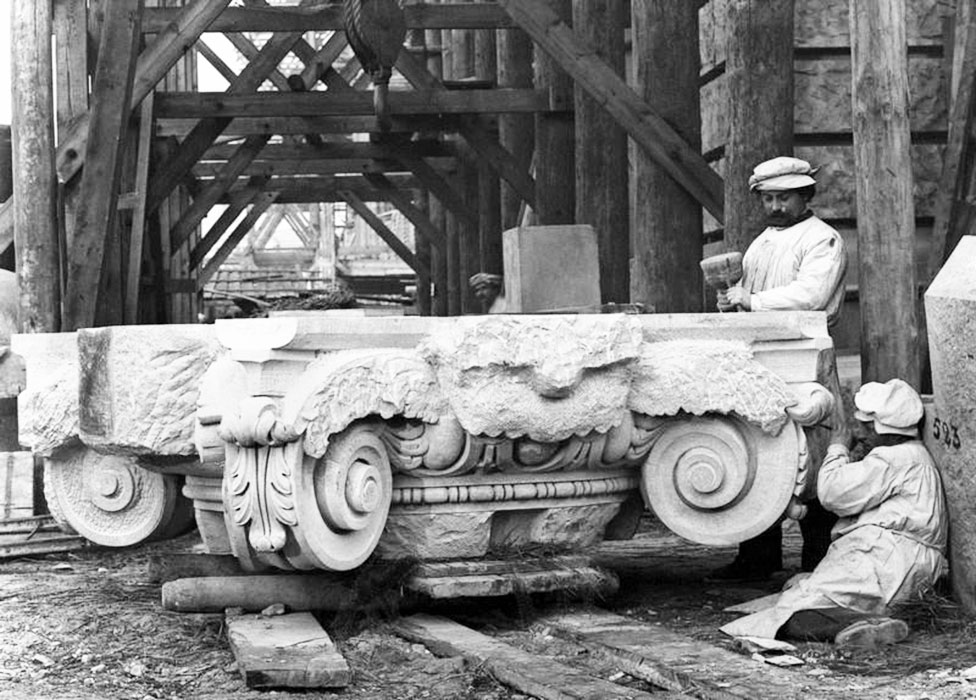 Недочеловеки строят ариям Рейхстаг в 1890 г.