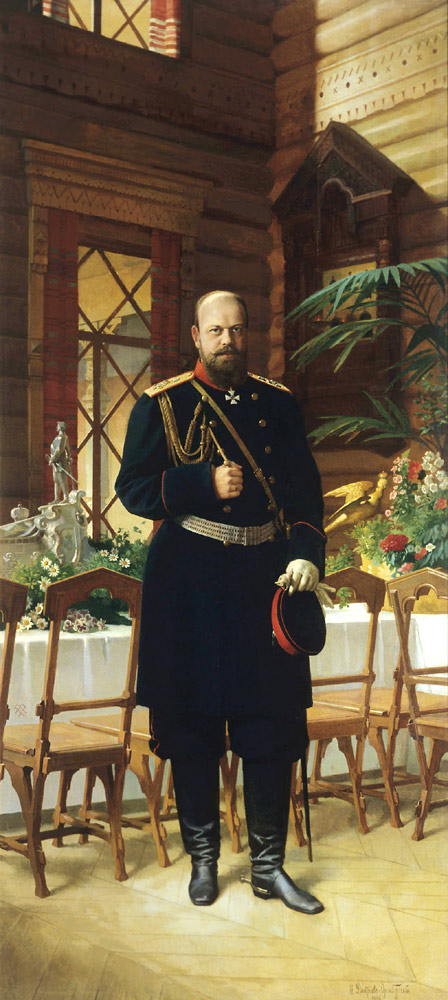 Н. Дмитриев-Оренбургский. Император Александр III. 1896 г.