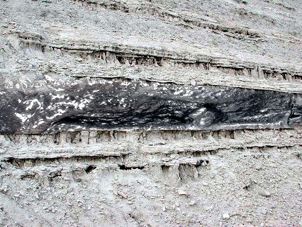 Расплавленные породы. Иллюстрация с сайта «Заговор Ориона»