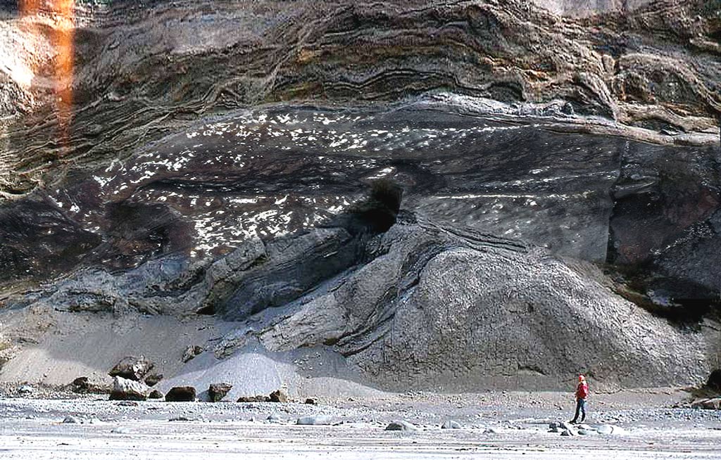 Расплавленные породы. Иллюстрация с сайта «Заговор Ориона»