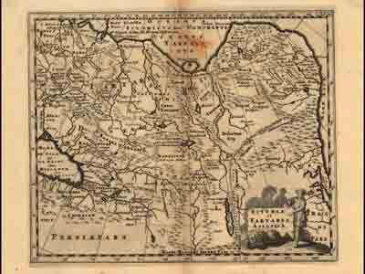 Карта Азии и Скифии (Scythia et Tartaria Asiatica), 1697