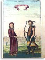 «Татары» в изображении Мале (Allain Manesson Mallet)