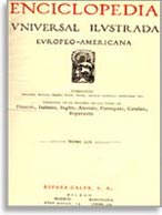 Титульный лист испанской энциклопедии «Enciclopedia Universal Ilustrada Europeo-Americana» 1928 года издания