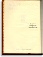 Лист с датой издания испанской энциклопедии «Enciclopedia Universal Ilustrada Europeo-Americana»