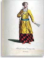 Костюм тартарской женщины 1667 года (Джефри)