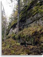 Мегалитическая стена на горе Шаман, с. Нижнетамбовское, на Амуре