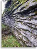 Мегалитическая стена на горе Шаман, с. Нижнетамбовское, на Амуре