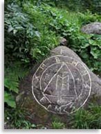 Руны на горе Пидан