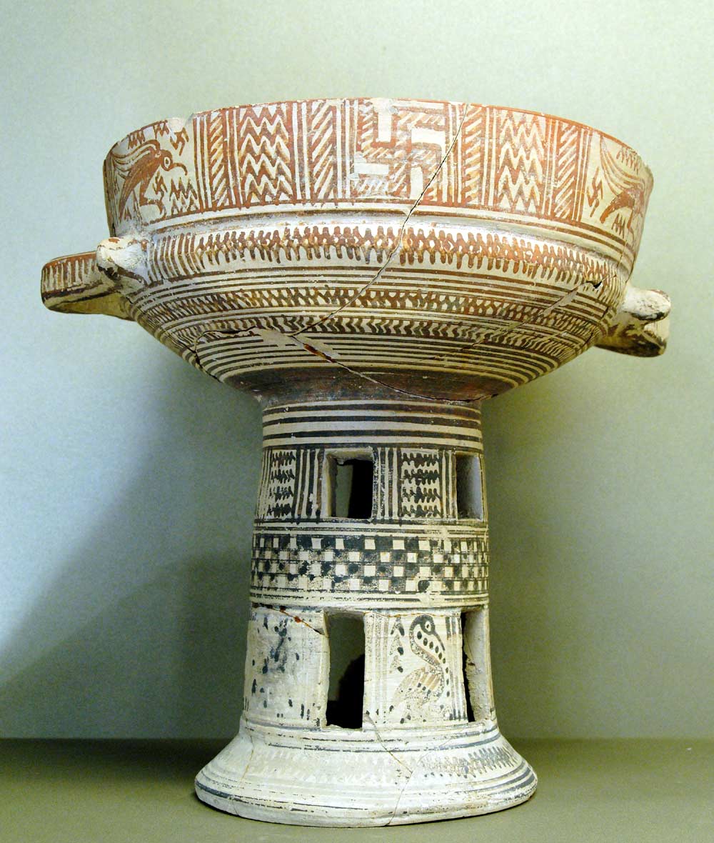 Свастика на Чаше, Аттика. 715-700 г. до н.э.