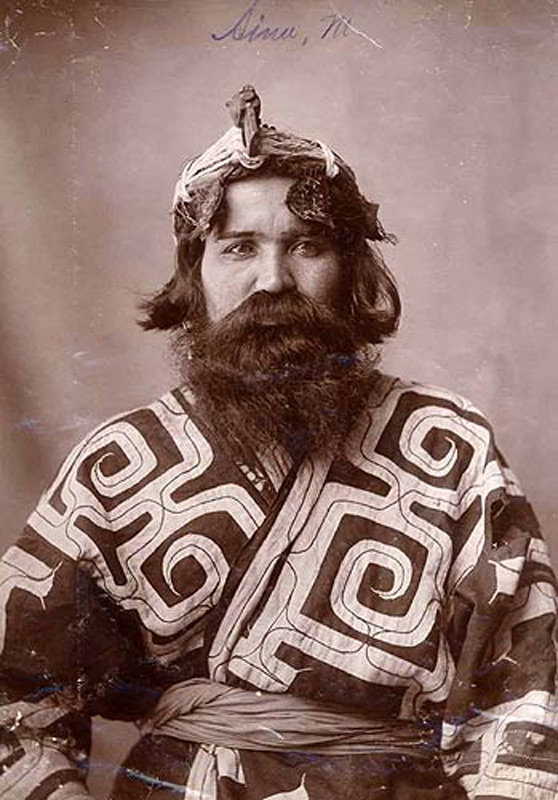 Айны – белое население Японии (1900 год)