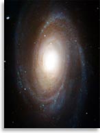 Спиральная Галактика M81 (фото Хаббла)