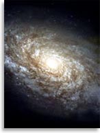 Спиральная Галактика NGC 4414 (фото Хаббла)