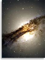 Галактика Centaurus A (фото Хаббла)