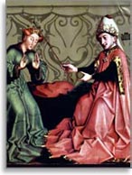 Конрад Виц «Эсфирь перед Артаксерксом», ок. 1434-1435
