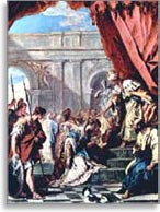 Себастиано Риччи «Эсфирь перед Артаксерксом», 1734