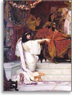 Э. Норманд «Эсфирь обличает Амана»
