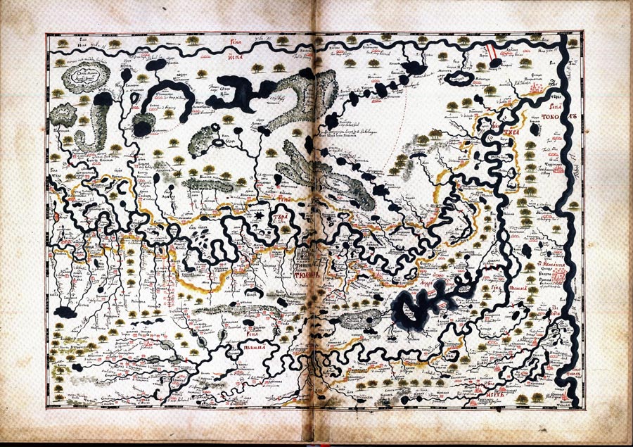 Чертежная книга сибири. Семён Ремезов