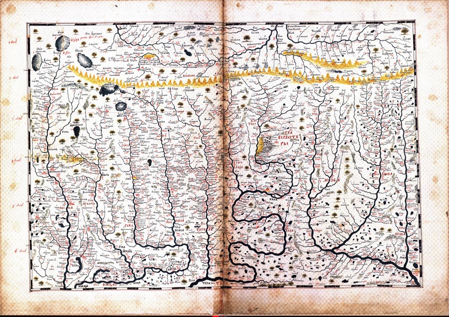 Чертежная книга сибири. Семён Ремезов