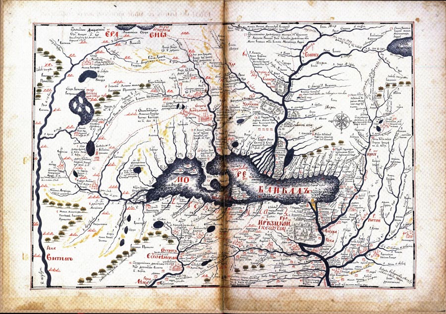 Чертежная книга сибири. Семён Ремезов