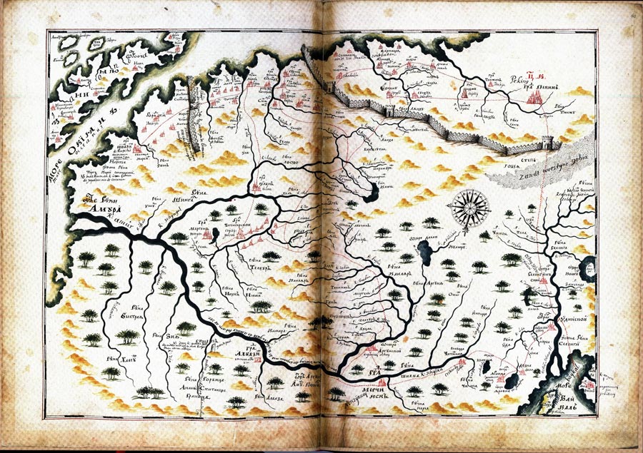 Чертежная книга сибири. Семён Ремезов