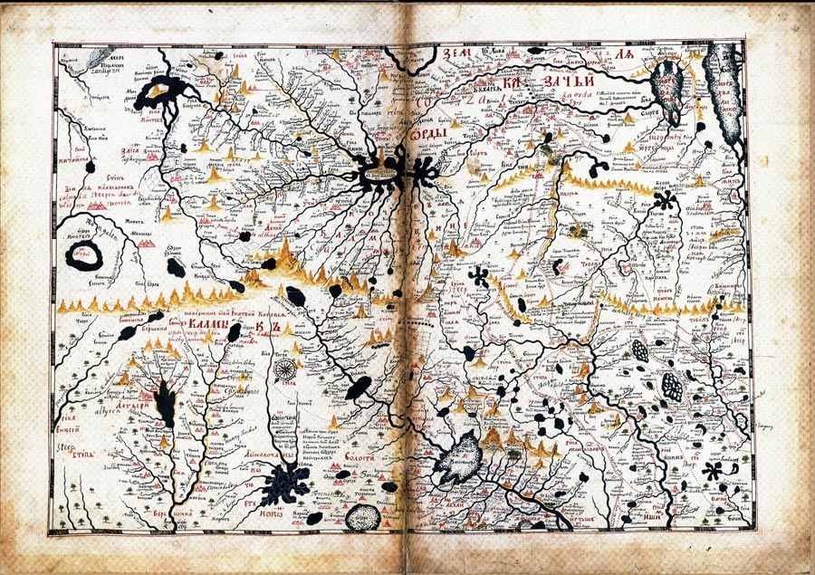 Чертежная книга сибири. Семён Ремезов