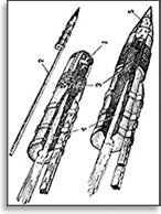 Ракеты Засядько имели дальность полёта до 6000 метров