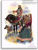 Парадный убор скифской княгини. Реконструкция