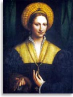 Портрет женщины, Бернардино Луини, 1520 г.