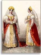 Гофмейстерины при фрейлинах. Альбом «Придворных дамских нарядов», 1834 г.