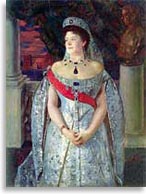 Б. Кустодиев. Великая княгиня Мария Павловна (1854-1920), жена брата Александра III