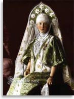 Великая княгиня Мария Георгиевна в наряде крестьянки из Торжка