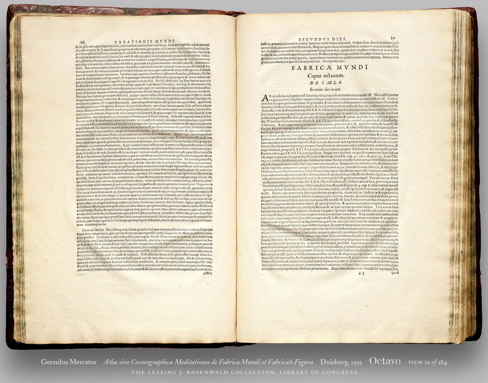 Gerardus Mercator - ATLAS