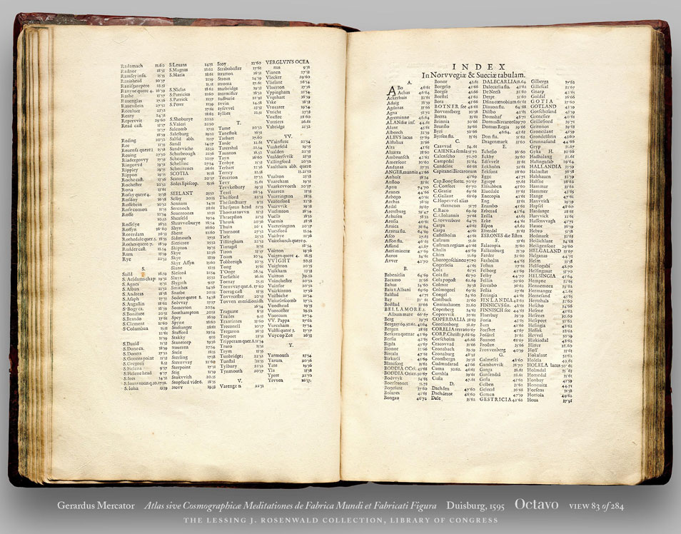 Gerardus Mercator - ATLAS